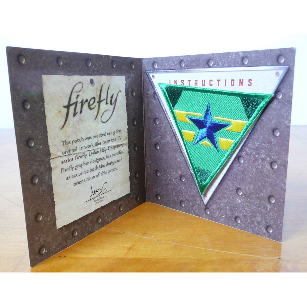 Loot Crate Exclusive FIREFLY Independents Patch NEW Unused